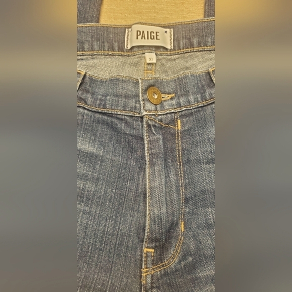 SZ 31 PAIGE DOHENY STRAIGHT LEG MENS JEANS - Picture 3 of 8